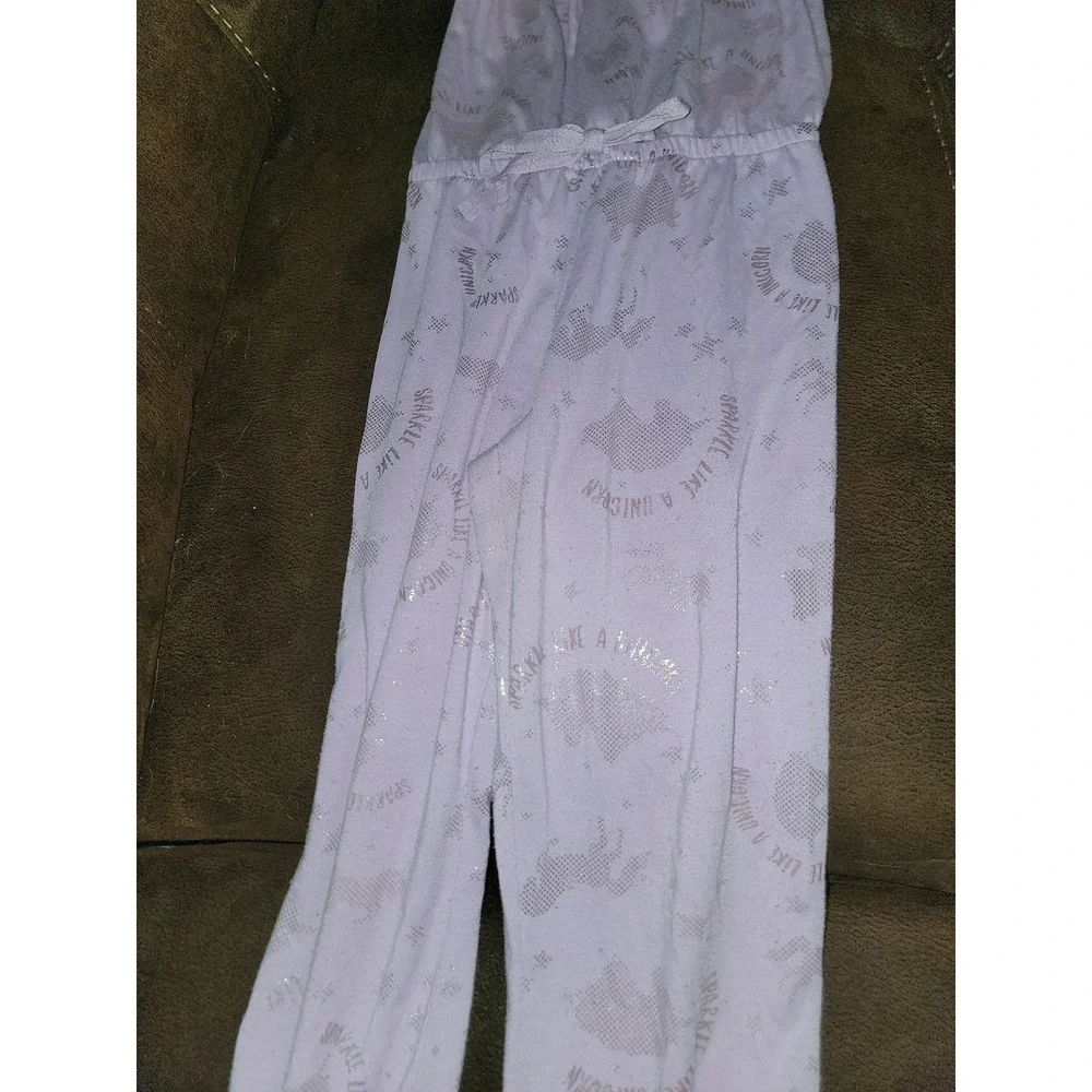 Justice sparkle like a unicorn pajamas one piece set‎ size 10